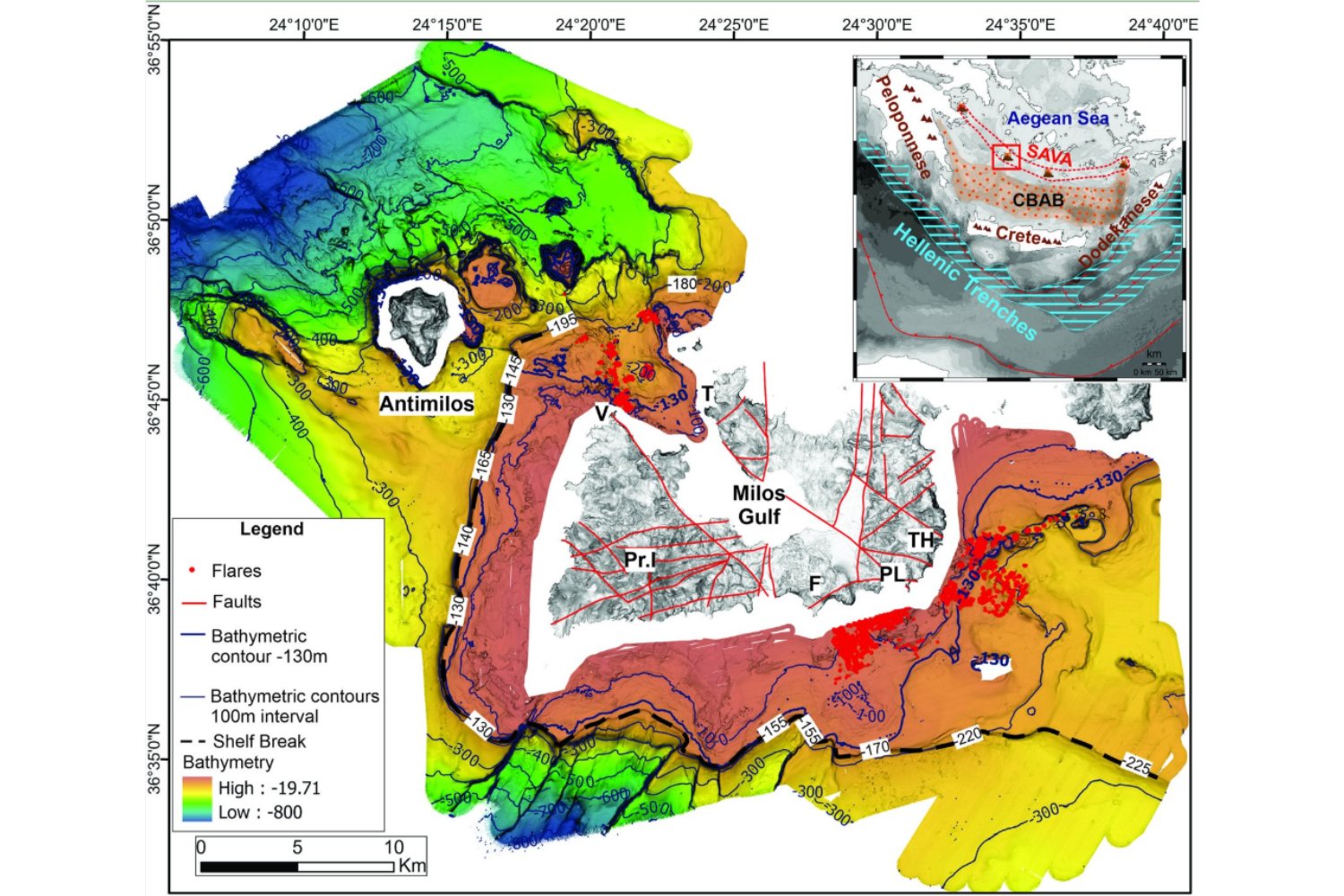 Bajo el mar de Milos: el hallazgo que revela un volcán aún muy vivo