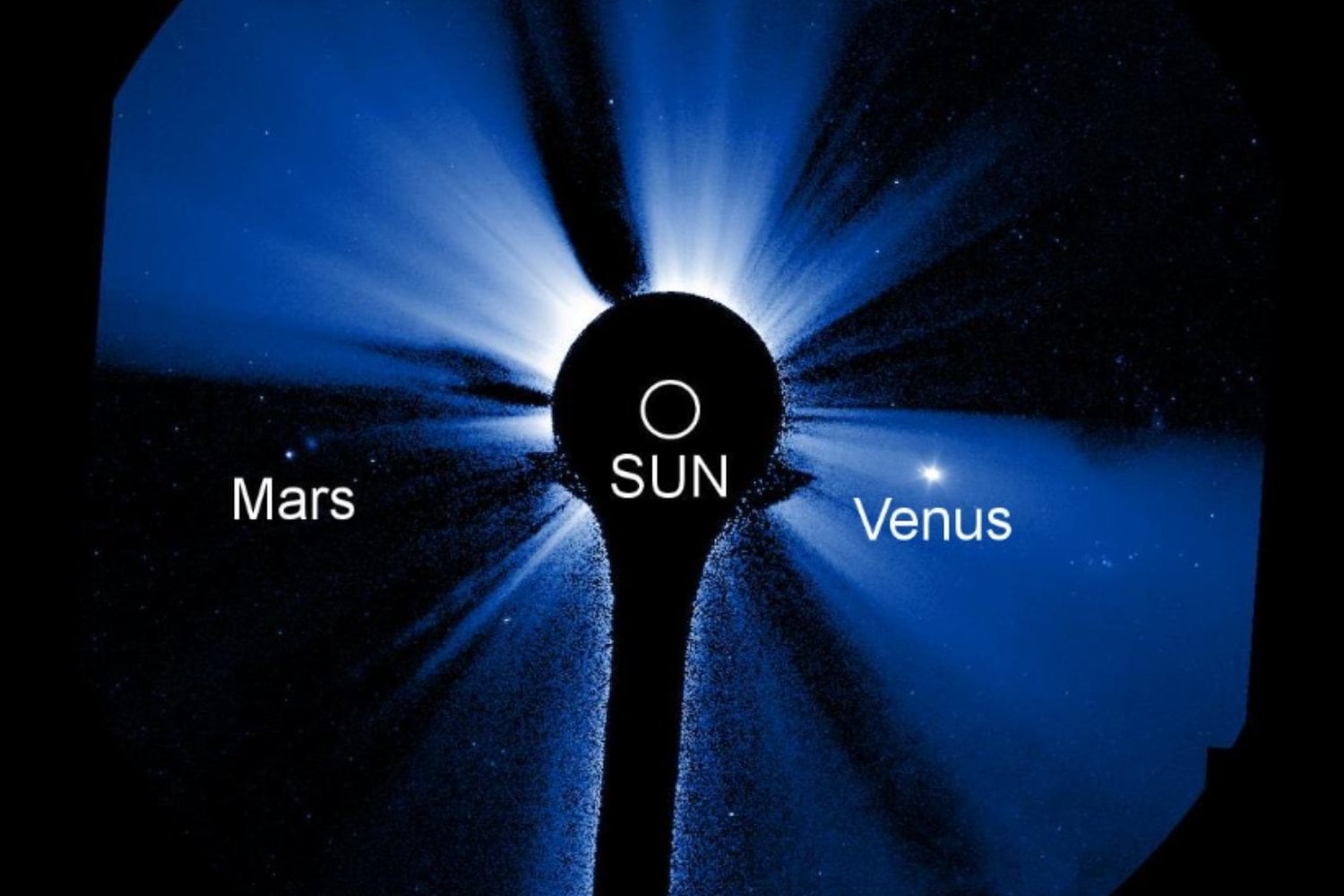 Marte y Venus desaparecen del cielo: la extraña alineación con el Sol que marca el inicio de 2026
