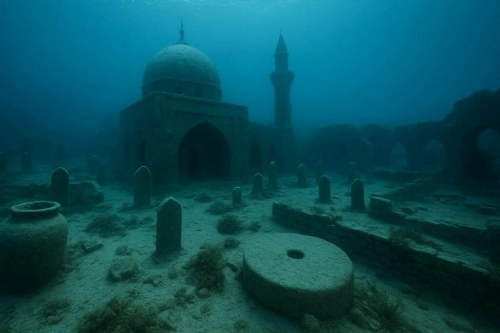 La ciudad que despertó bajo el agua: el misterioso enclave medieval oculto en el lago Issyk-Kul