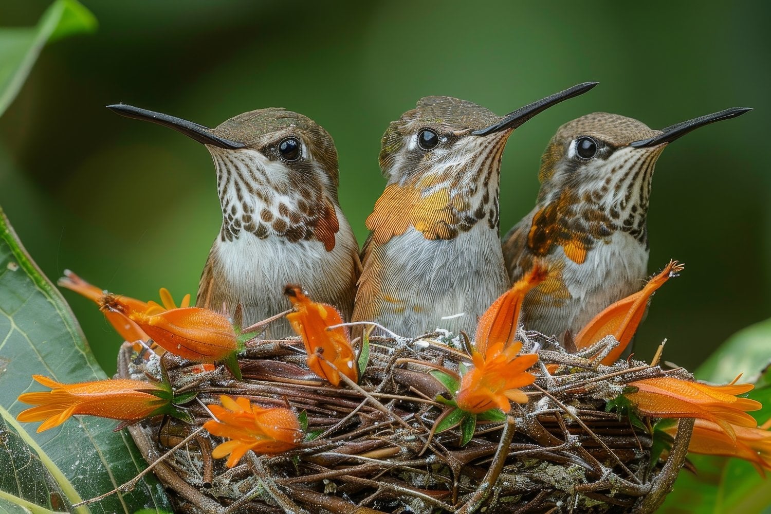 El misterioso arte de las aves que decoran sus nidos con plantas aromáticas