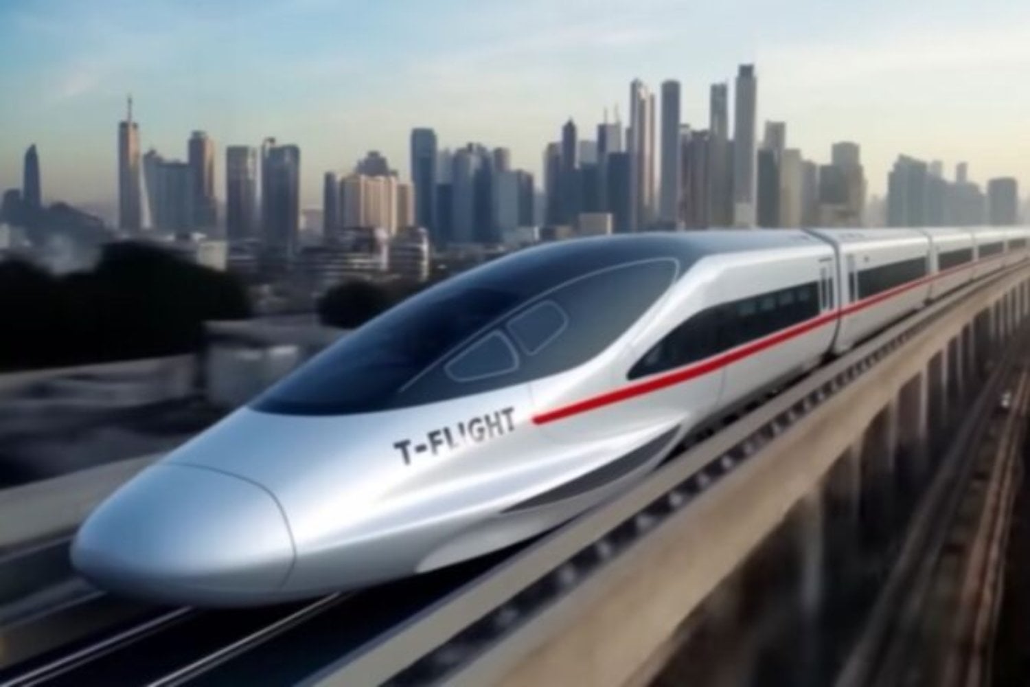 ¿Estamos ante el futuro del transporte de larga distancia? Un tren capaz de rozar los 1.000 km/h promete viajes más rápidos que el avión