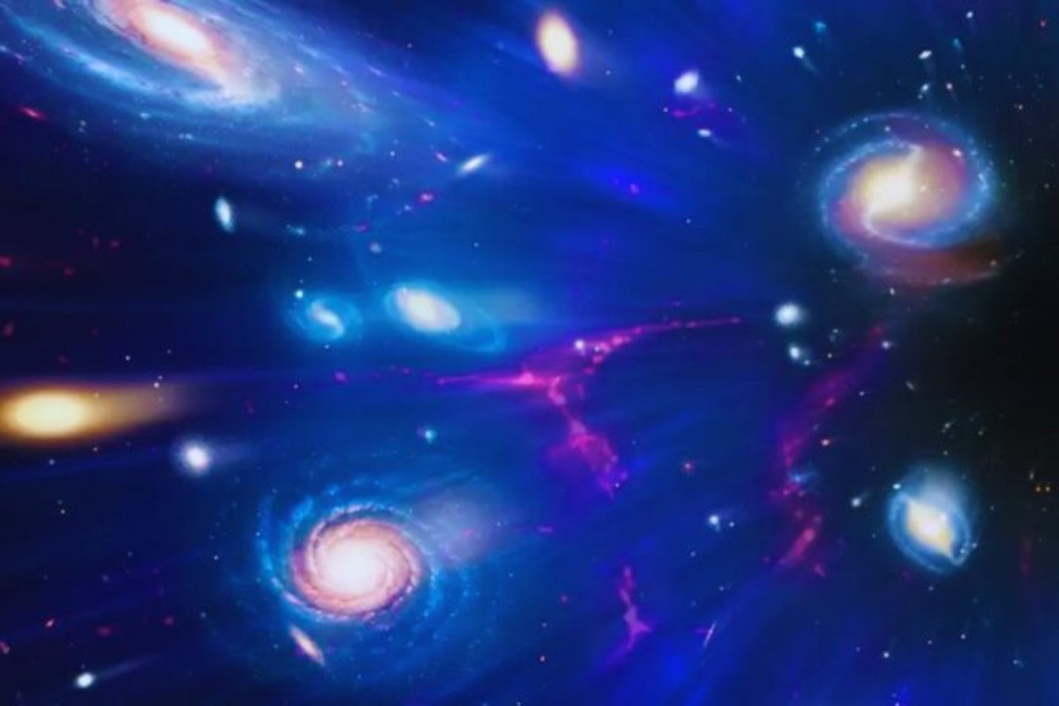 Algo no encaja en la expansión del universo. Una nueva teoría sugiere que el espacio no es realmente vacío, sino un fluido viscoso