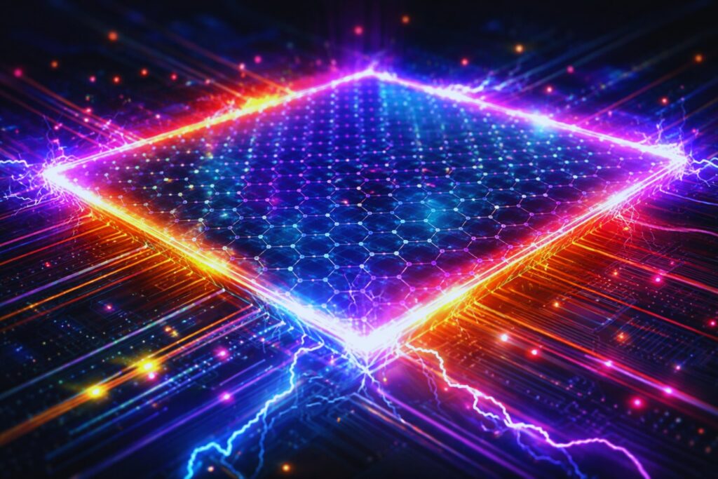 Durante años solo existió en ecuaciones. Ahora los físicos han creado un cristal cuántico 2D que conduce electricidad solo por sus bordes