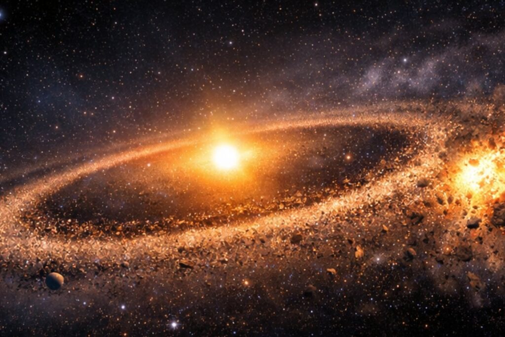 Un planeta parecía brillar en el espacio y luego se esfumó. El Hubble acaba de demostrar que no era un mundo, sino una explosión cósmica que estamos viendo en directo