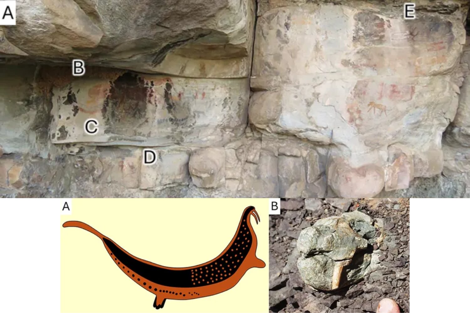 Antes de la paleontología moderna, alguien ya había visto a ese animal. La pintura rupestre que podría adelantar miles de años nuestro “descubrimiento” de una especie extinta