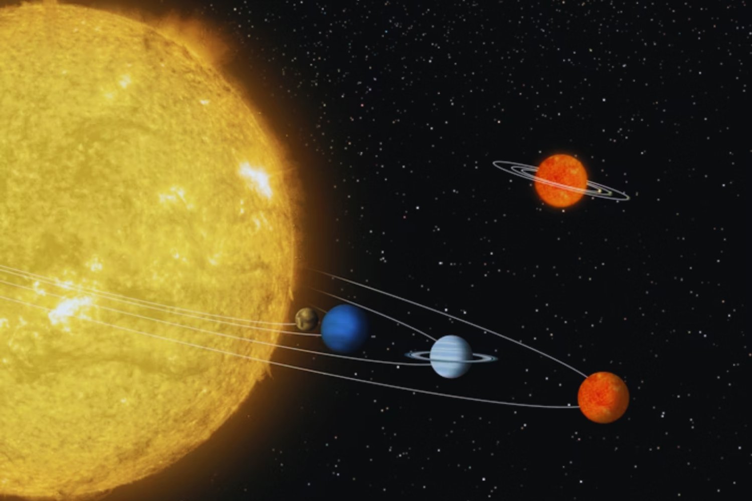 Nos enseñaron a imaginar el Sistema Solar como una fila ordenada de planetas. El problema es que en la vida real nunca se comportó así
