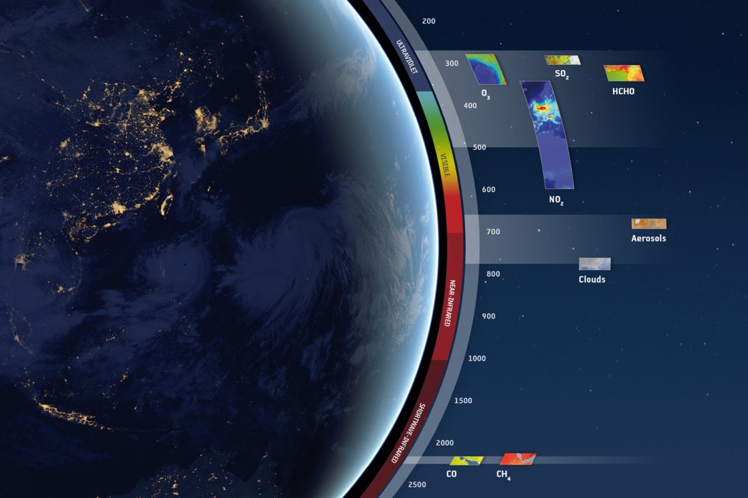 Un satélite europeo ha empezado a medir el aire de las ciudades desde el espacio. Y los coches eléctricos ya están dejando huella