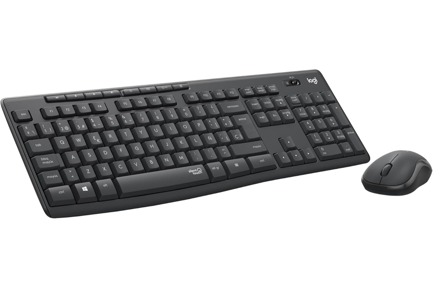 Logitech MK295 Silent Wireless Keyboard and Mouse Combo