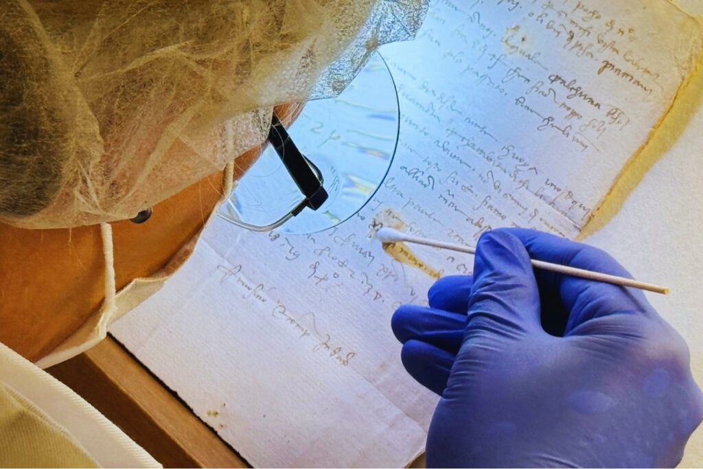 Pasaron un hisopo por un dibujo de 500 años y apareció algo inesperado. La pista genética que podría llevar hasta Leonardo da Vinci