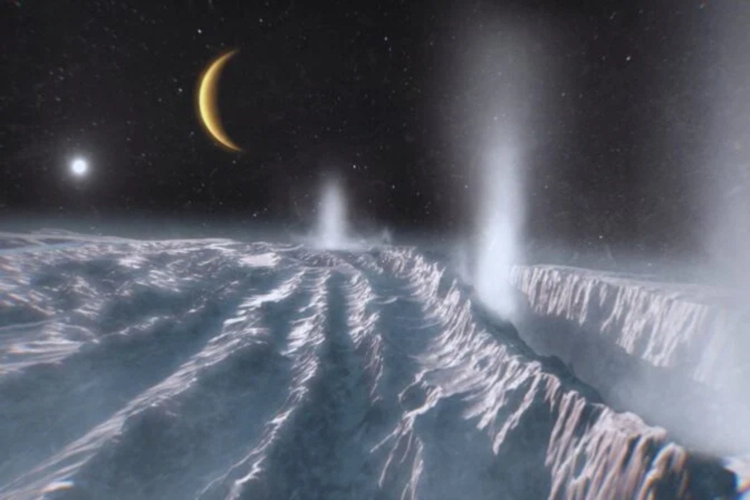 Bajo el hielo de una luna de Saturno podría existir un océano activo. Un experimento acaba de revelar qué ocurre realmente allí