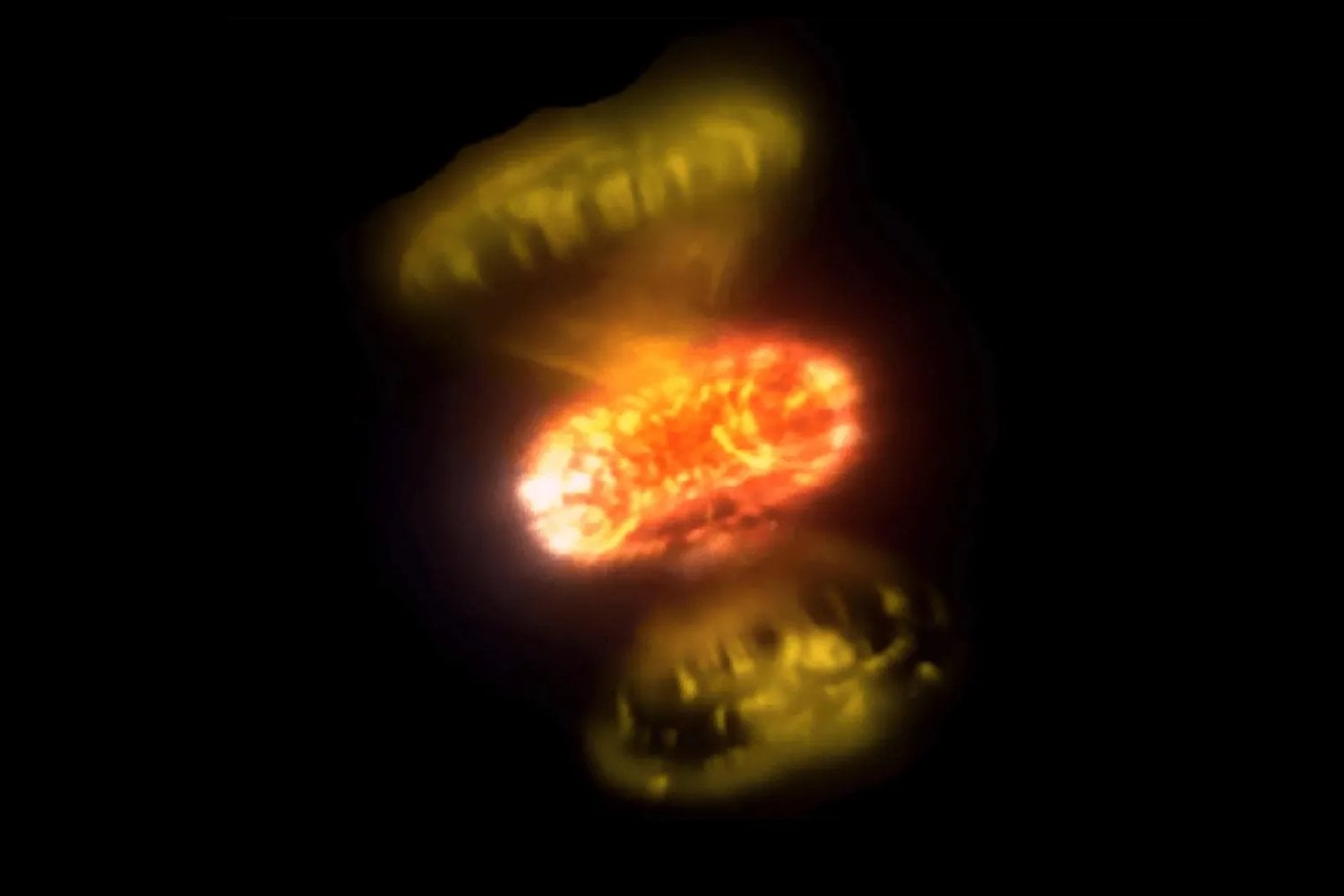 Los astrónomos logran fotografiar el inicio real de una nova. Las imágenes muestran que la explosión no ocurre de una sola vez