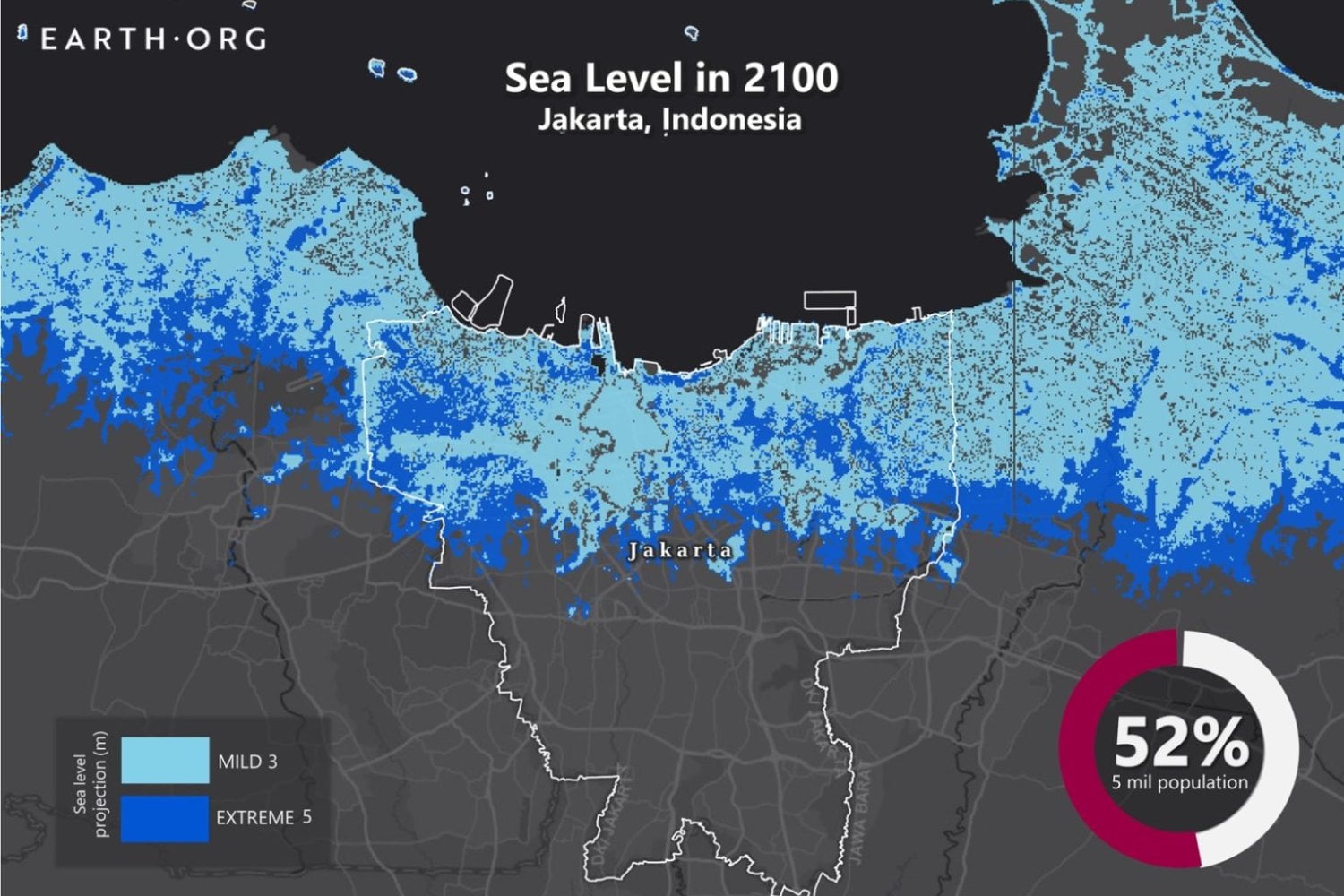 La ciudad más poblada del planeta se está hundiendo bajo sus propios pies: 42 millones de personas viven sobre un reloj geológico