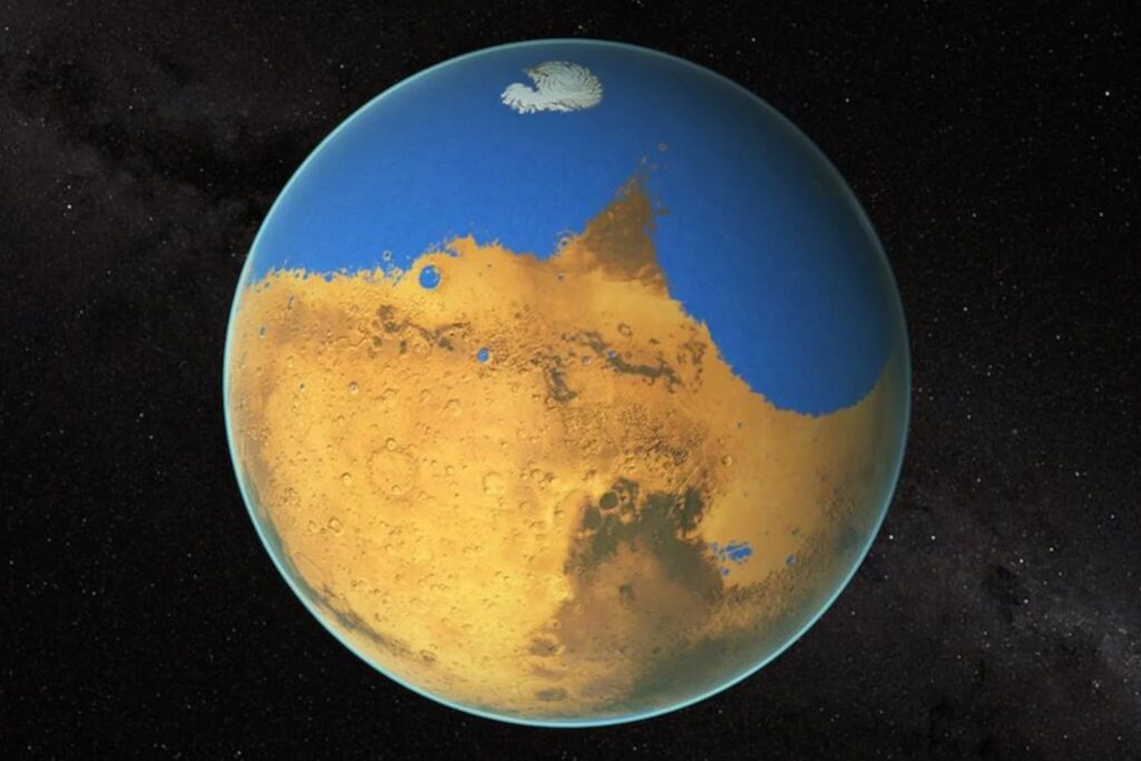 Marte no siempre fue el desierto que vemos hoy. Un equipo suizo ha encontrado huellas claras de antiguos océanos