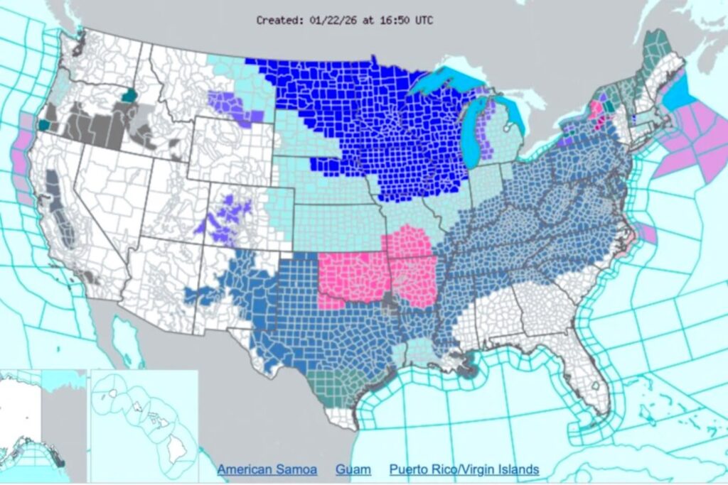 Por qué la tormenta invernal de este fin de semana será especialmente devastadora