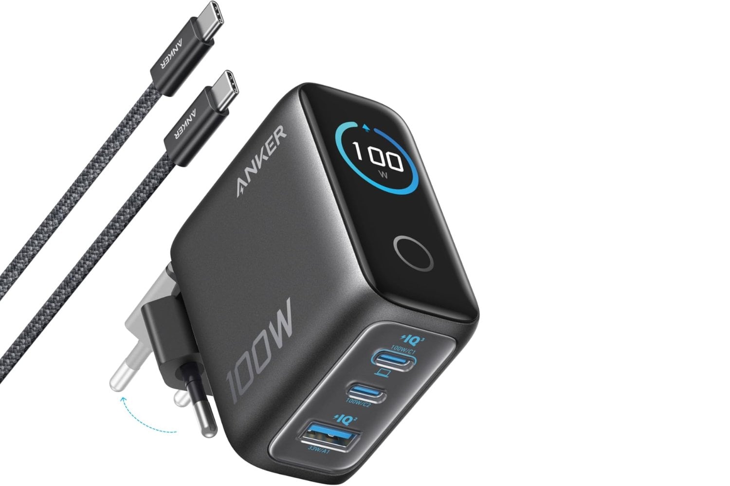Anker iPhone Charger, 100W Fast Charging