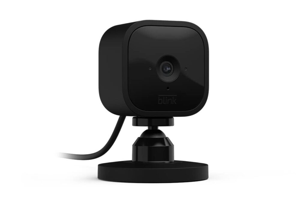 Blink Mini | Compact Wired Indoor Smart Security Camera