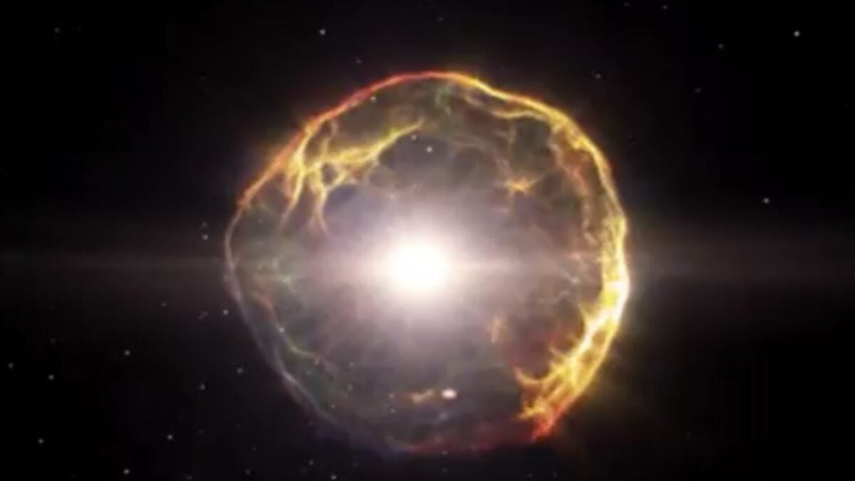 Así es una explosión estelar en directo: los astrónomos descubren que ...