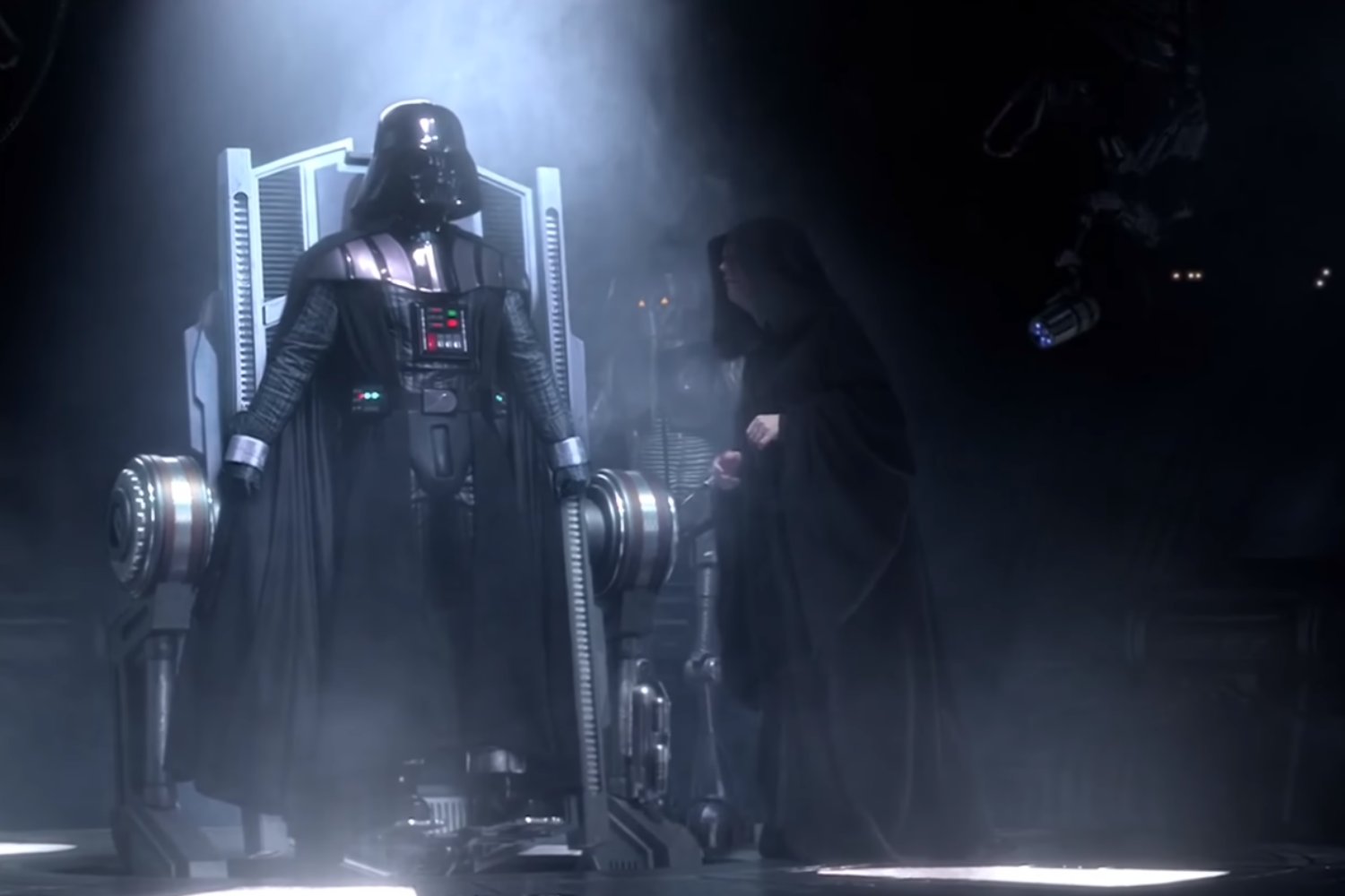 El sorprendente poco tiempo en pantalla de Darth Vader en la saga original