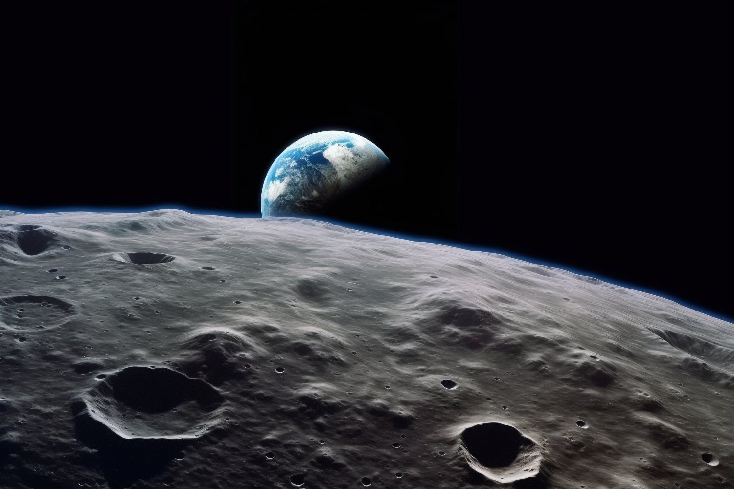 Construir para aterrizar: así planean hacer plataformas lunares con polvo y robots
