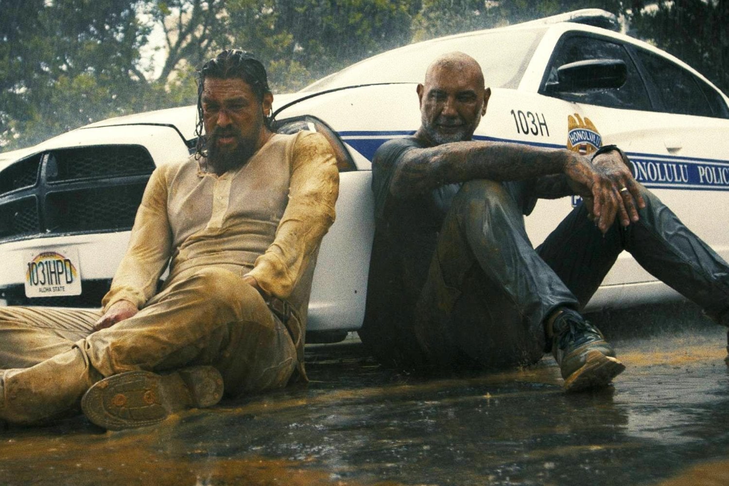 Del Universo DC al cine de acción: Momoa y Bautista estrenan película juntos