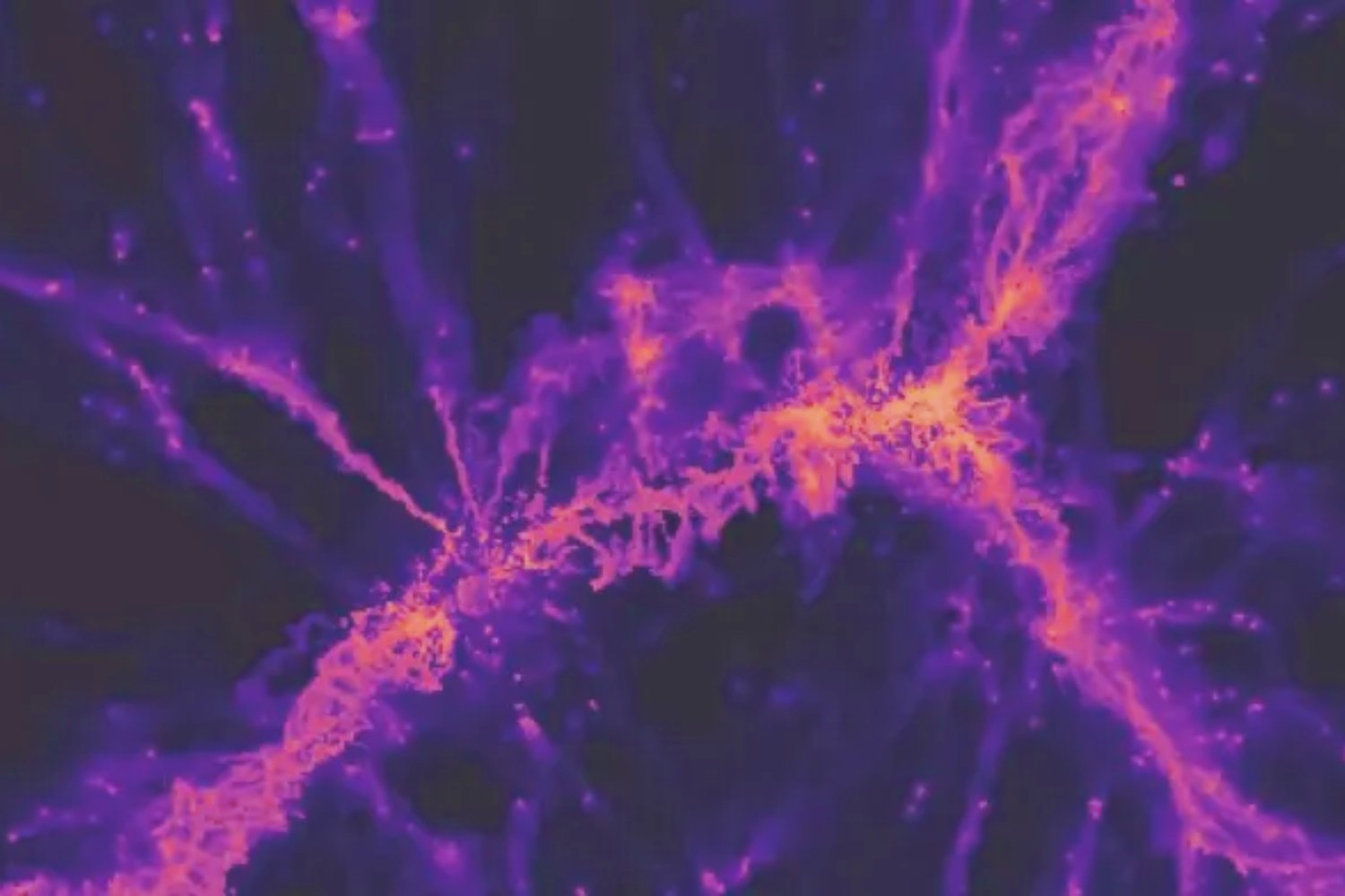 La “vid cósmica” que acaba de ver el James Webb no es una curiosidad astronómica. Es la primera pista clara de cómo el universo aprendió a organizarse desde dentro
