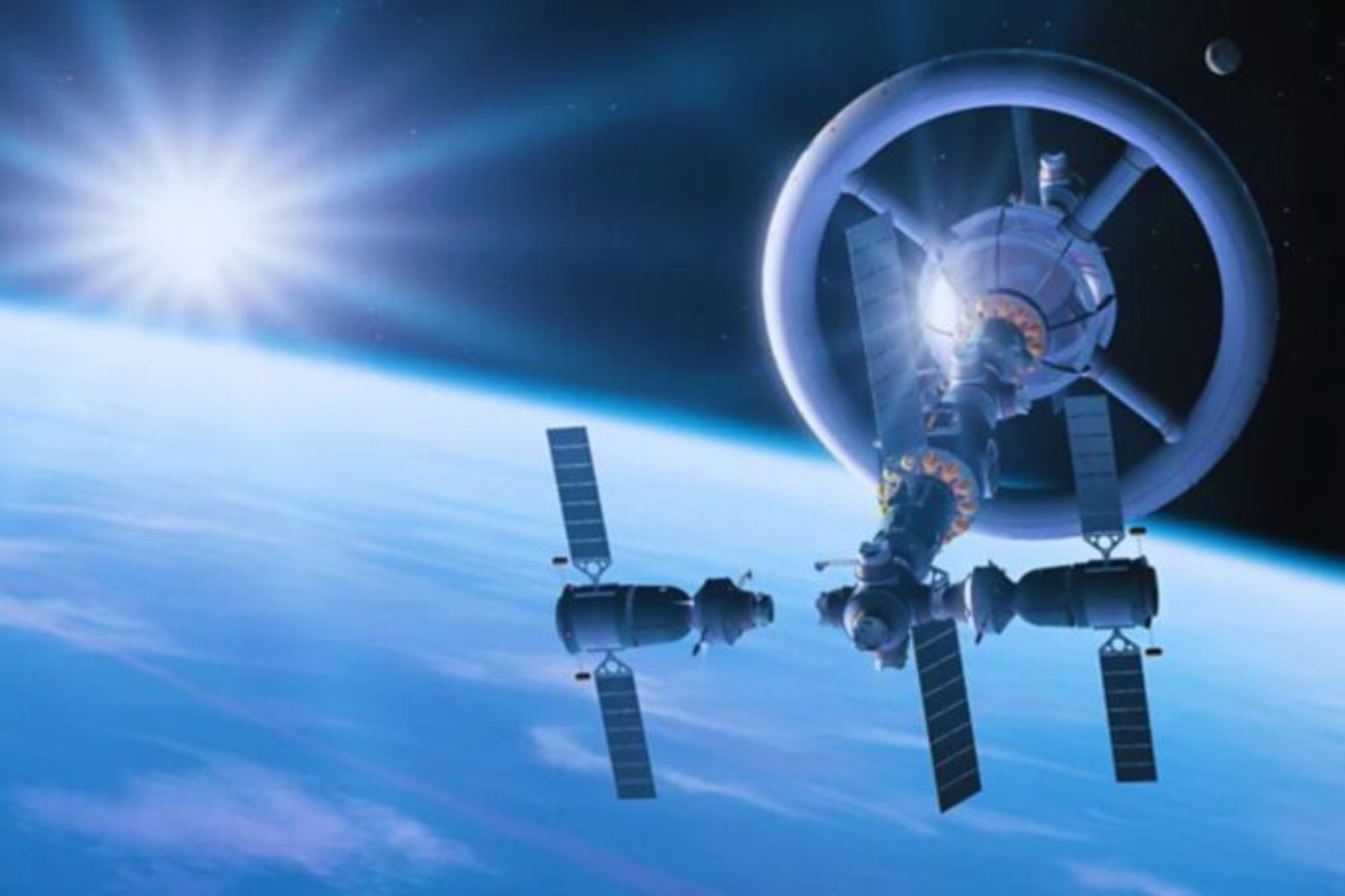 Pasar meses flotando en el espacio tiene un precio para el cuerpo. Rusia propone estaciones que giran para que la gravedad vuelva a existir en órbita