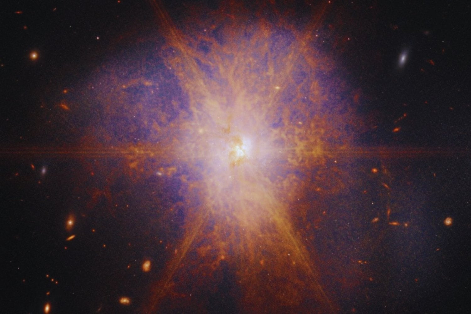 No son chorros caóticos ni explosiones al azar. Astrónomos descubren “autopistas” magnéticas que guían la materia fuera de las galaxias