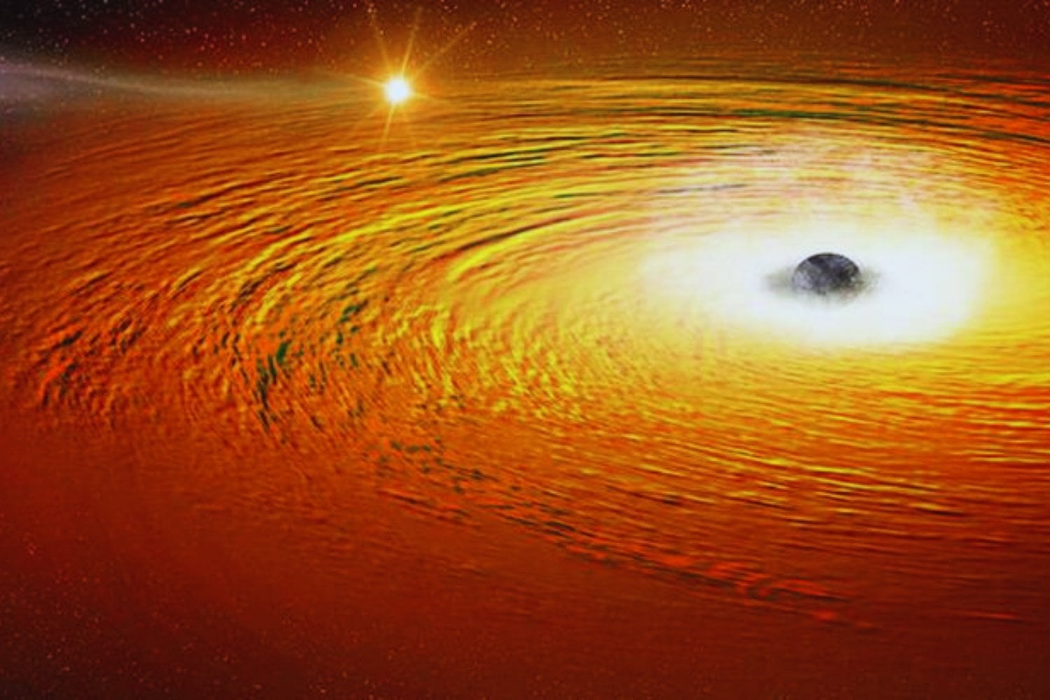 En el centro de la Vía Láctea quizá no haya un agujero negro. Un modelo de materia oscura intenta explicar las anomalías de Sagitario A*