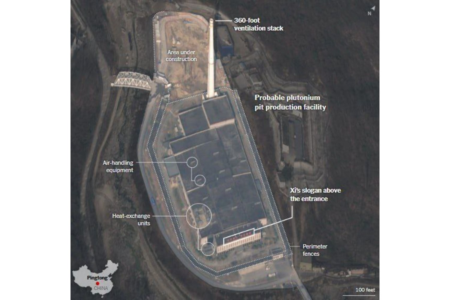 Las nuevas instalaciones nucleares de China ya se distinguen desde el espacio. Lo que revelan las imágenes satelitales sobre el giro estratégico de Pekín
