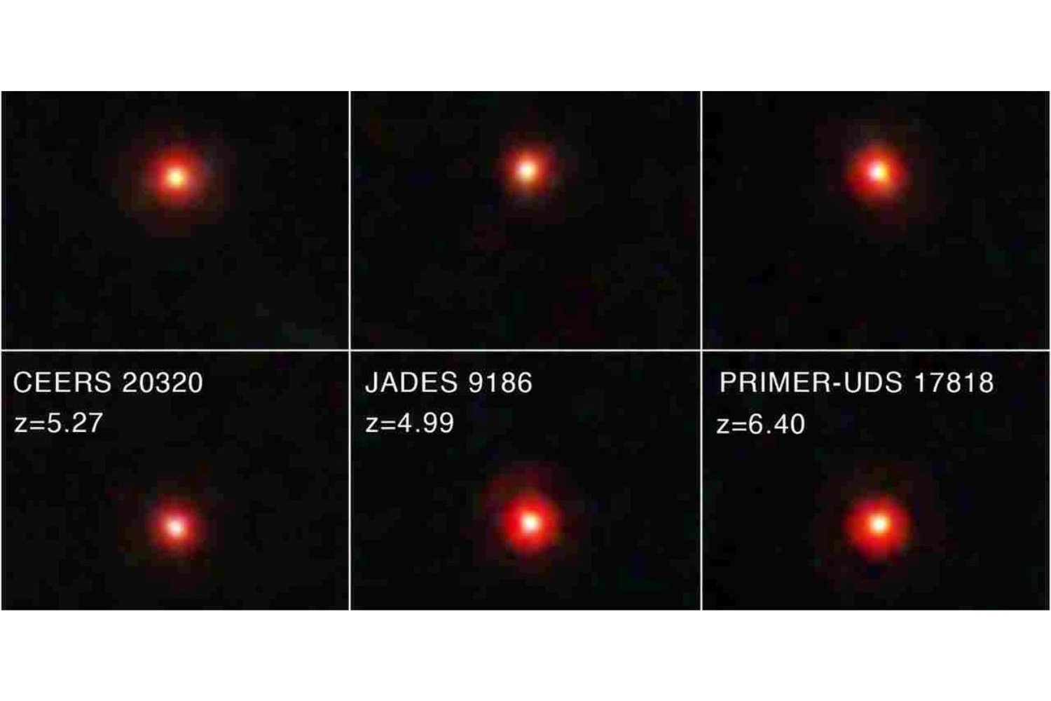 El James Webb nos mostró unos extraños puntos rojos en el universo joven. Ahora podría haberse desvelado qué se esconde realmente detrás de ellos
