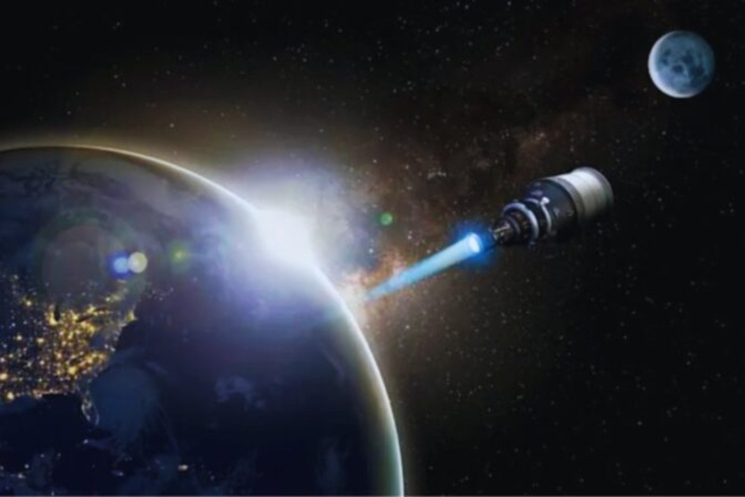 Estados Unidos acelera su regreso a la Luna con un reactor nuclear. La NASA quiere asegurar energía constante para bases humanas antes de 2030