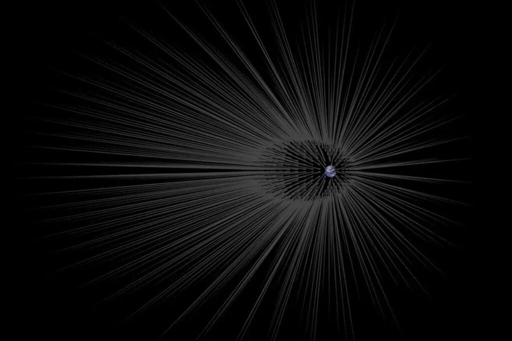 Una enorme estructura invisible podría estar pasando cerca de nuestro barrio galáctico. No podemos verla directamente, pero los púlsares ya están revelando la huella de su gravedad