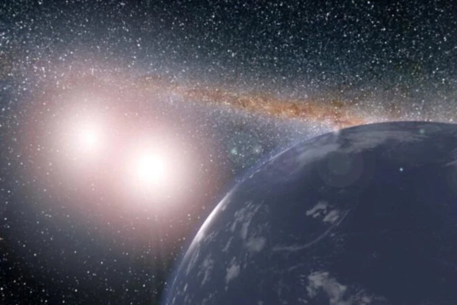 Una enorme estructura invisible podría estar pasando cerca de nuestro barrio galáctico. Los púlsares la delatan sin que podamos verla