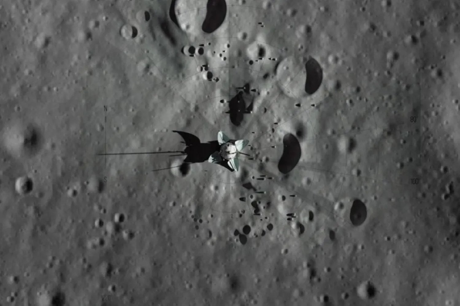Creen haber encontrado los restos de una nave soviética perdida en la Luna desde 1966. Dos equipos apuntan a lugares distintos y el misterio sigue abierto