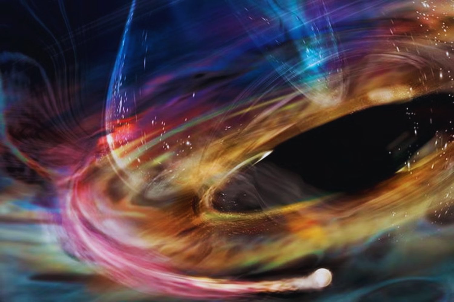 La explosión final de un agujero negro podría haber sido detectada. Un neutrino extremo reabre una predicción de Hawking