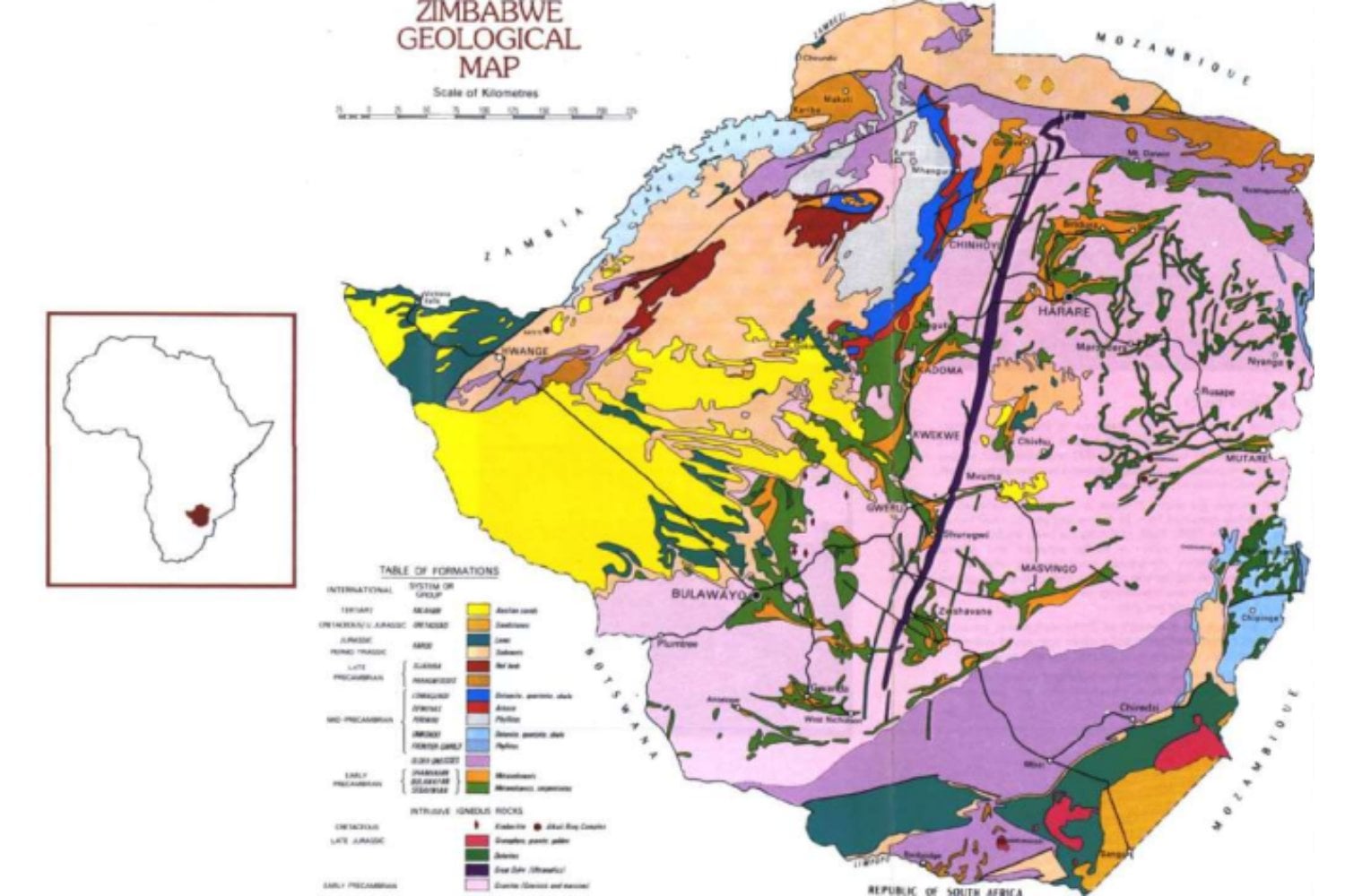 La NASA capta desde el espacio una de las “cicatrices” más antiguas de la Tierra en África. Por qué esta formación de 2.500 millones de años sigue visible hoy