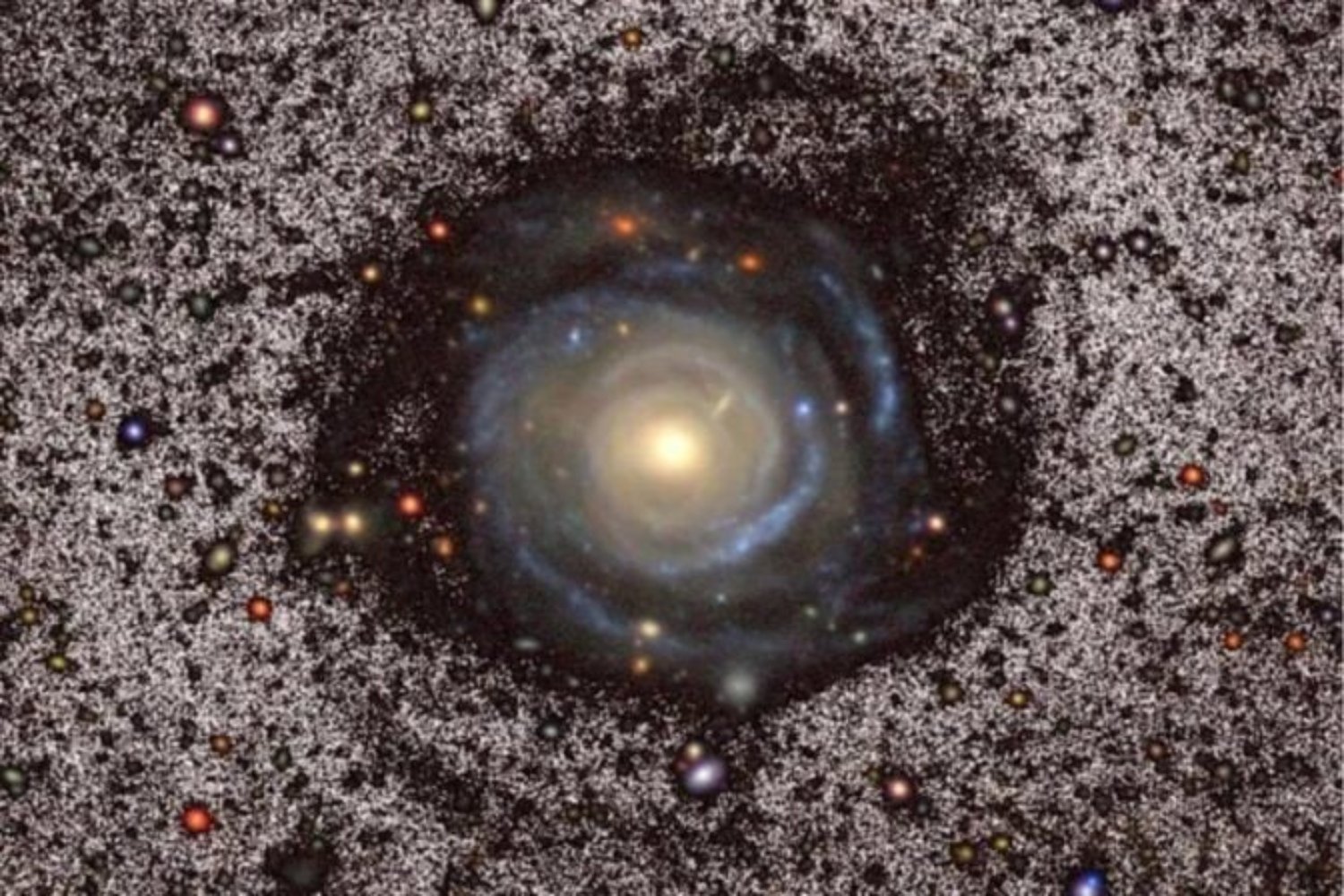 Las galaxias gigantes no siempre crecieron poco a poco. En el universo primitivo hubo auténticas “fábricas estelares” funcionando a máxima potencia