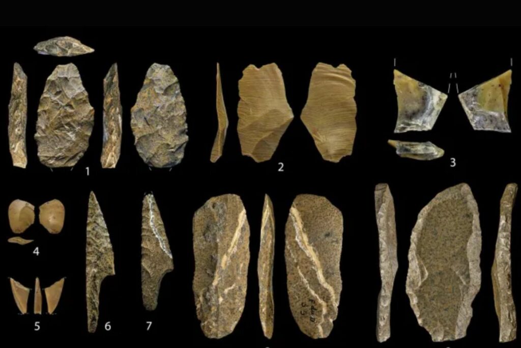 El Paleolítico ya estaba interconectado. Unas herramientas de sílex viajaron más de 600 kilómetros en plena Edad de Hielo