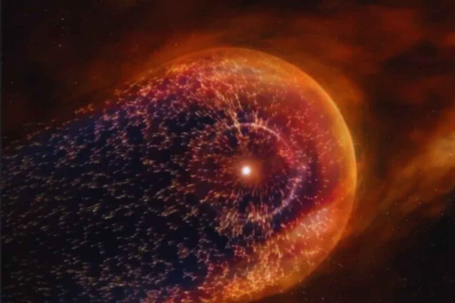 Ni esférica ni ovalada. Un nuevo mapa tridimensional revela que la heliosfera tiene forma asimétrica y una larga cola de más de 350 unidades astronómicas