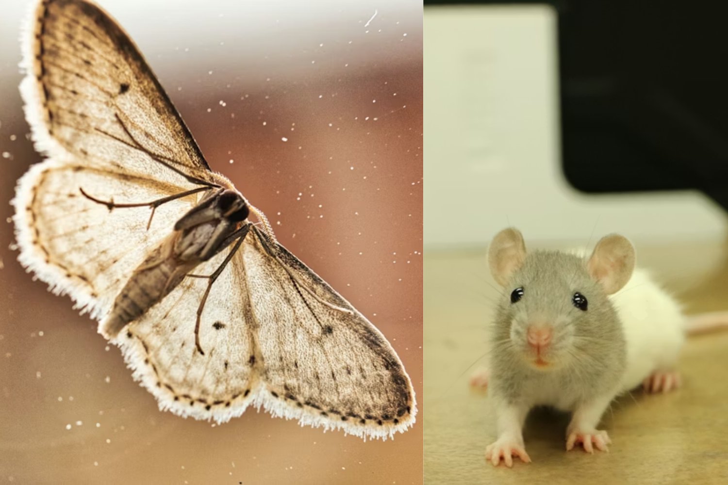 La ciencia llevaba años buscando un sustituto real para los ratones de laboratorio. Por qué unas polillas modificadas ahora funcionan como “semáforos” biológicos