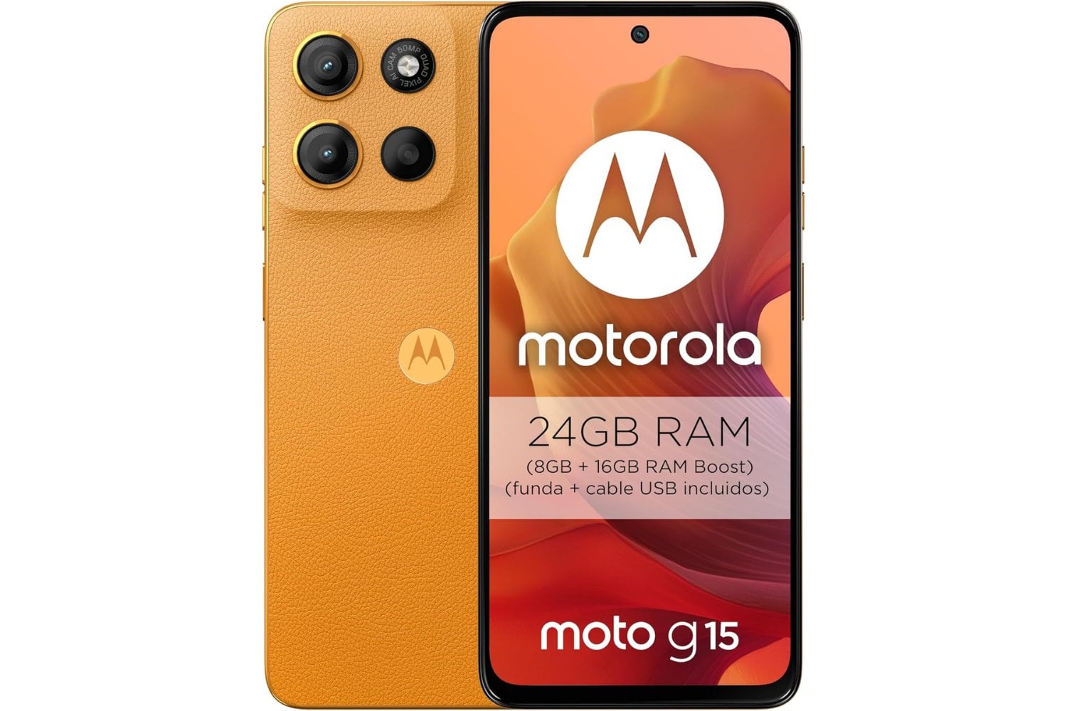 Motorola Moto g15 24GB (8GB+16GB RAM Boost)