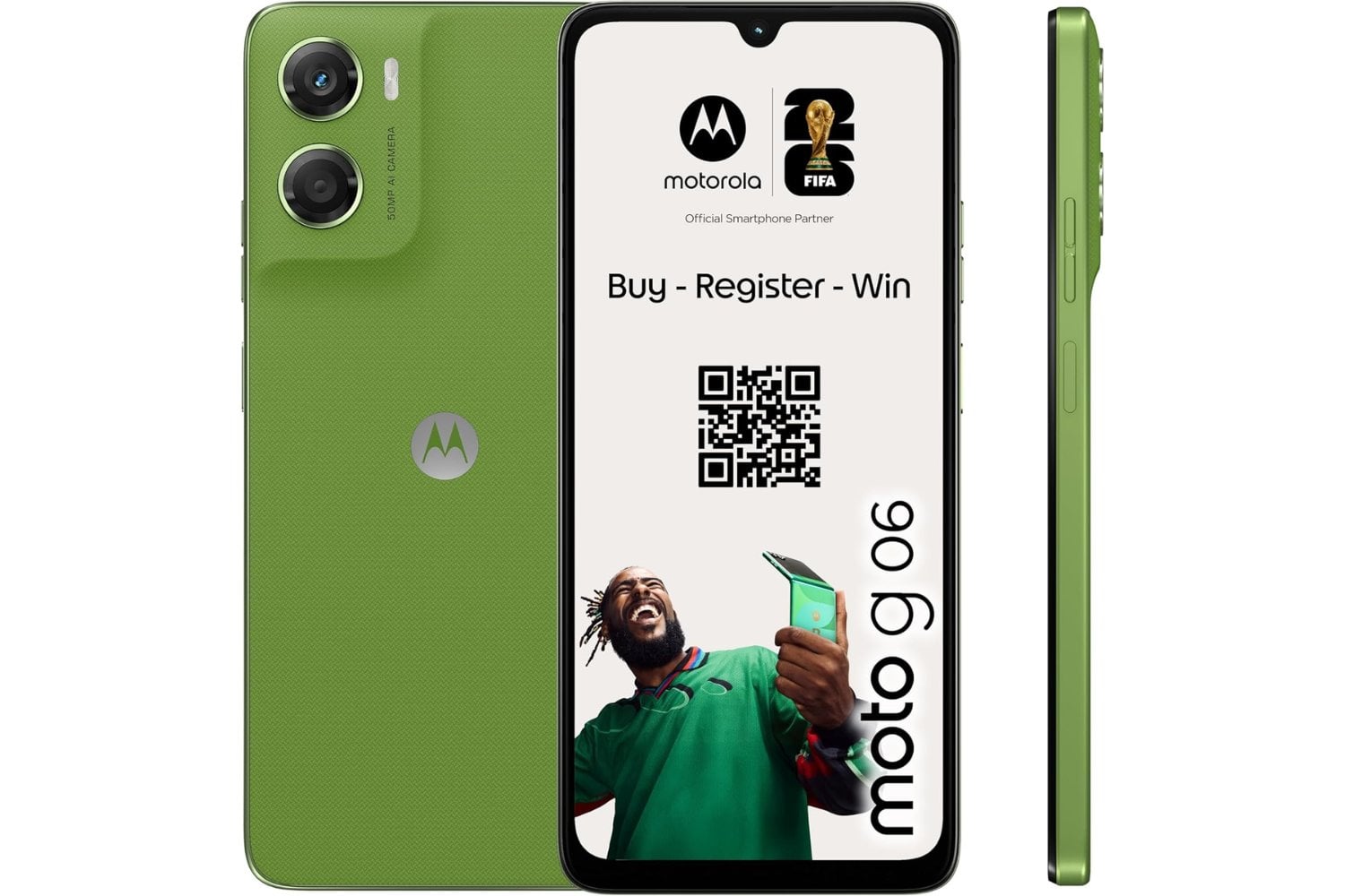 moto g06 12GB (4GB+8GB RAM Boost)/64GB PANTONE TENDRIL color