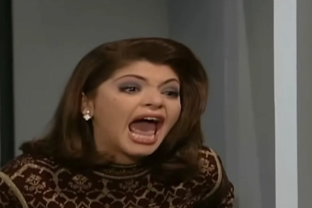 Treinta años después, una frase imposible sigue viva: la actriz que la gritó cree que su éxito fue “divino”