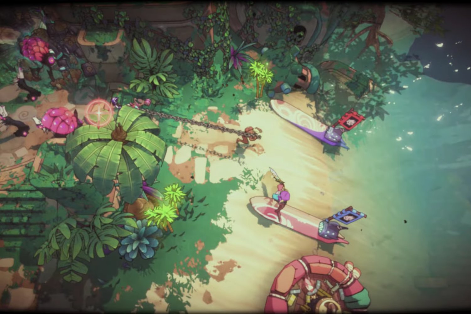 Surfpunk amplía su demo con cooperativo, saqueo y nuevas mecánicas