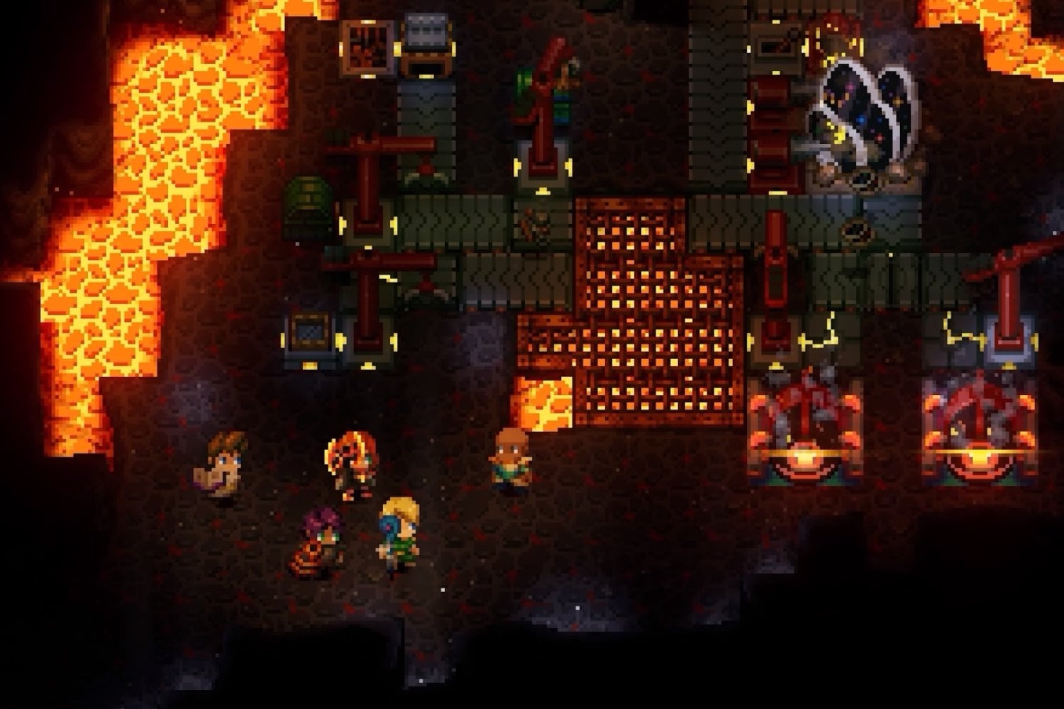 El sandbox subterráneo de Core Keeper da un giro inesperado con Void & Voltage