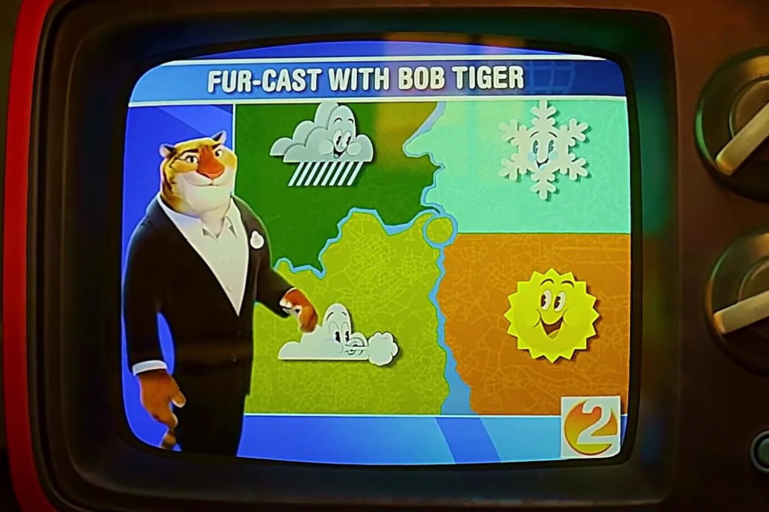 El cameo más irónico de Bob Iger antes de dejar Disney: de hombre del tiempo a tigre animado