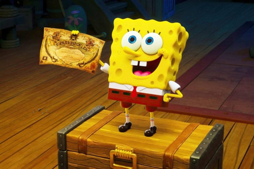 Bob Esponja sale del cine y se zambulle en Paramount+