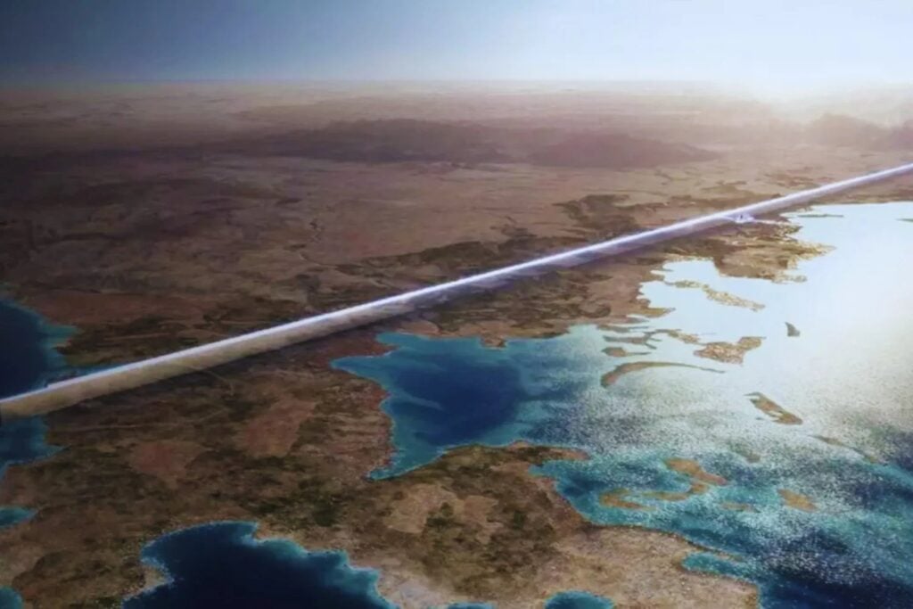 The Line iba a ser la ciudad futurista más ambiciosa del planeta. Arabia Saudita ahora quiere transformarla en algo diferente: una gigantesca fábrica global de inteligencia artificial
