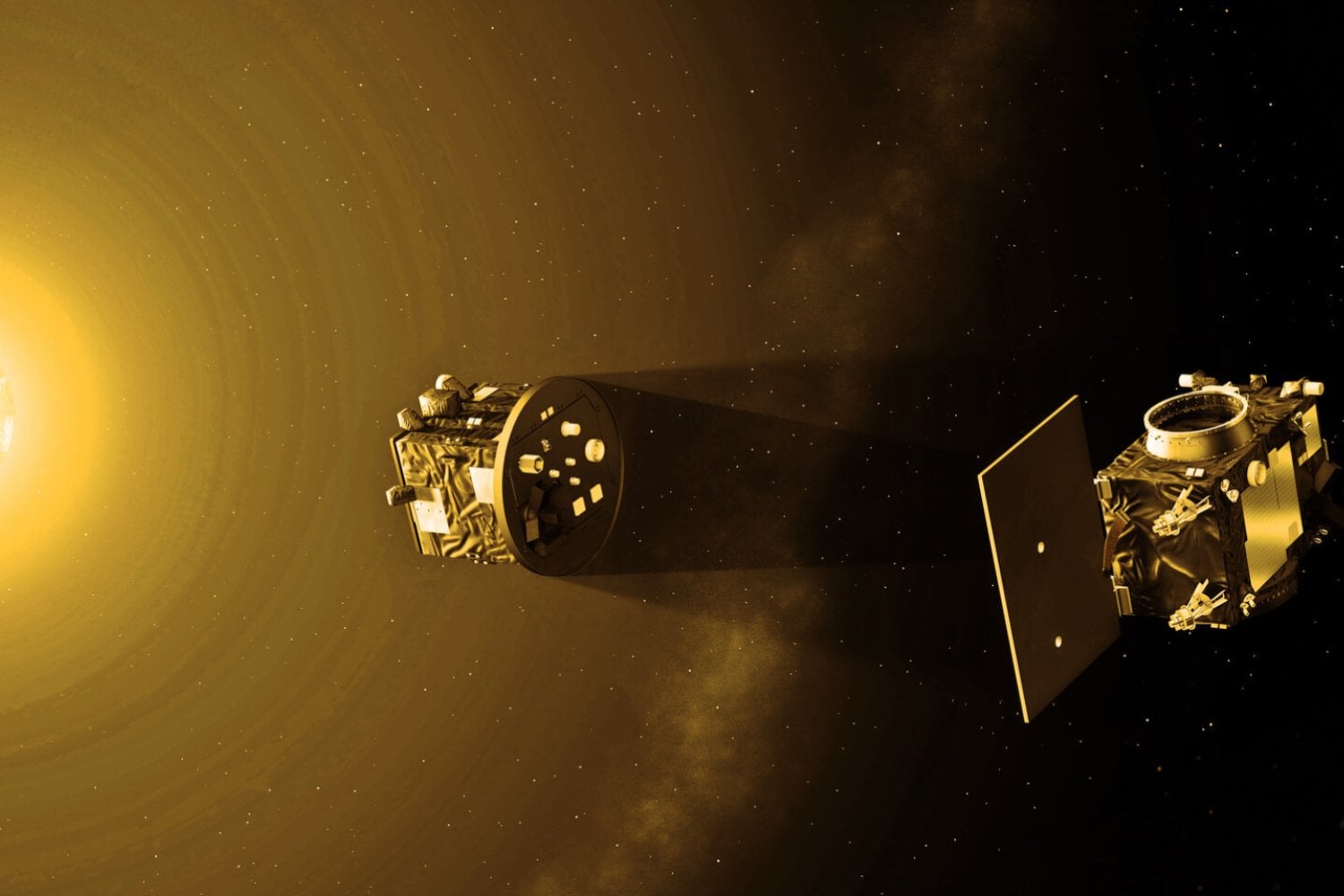 Una nave quedó a la deriva sin energía ni control en el espacio durante semanas. La ESA no pudo intervenir directamente y tuvo que esperar el único momento en que el Sol volvió a tocar sus paneles para traerla de vuelta