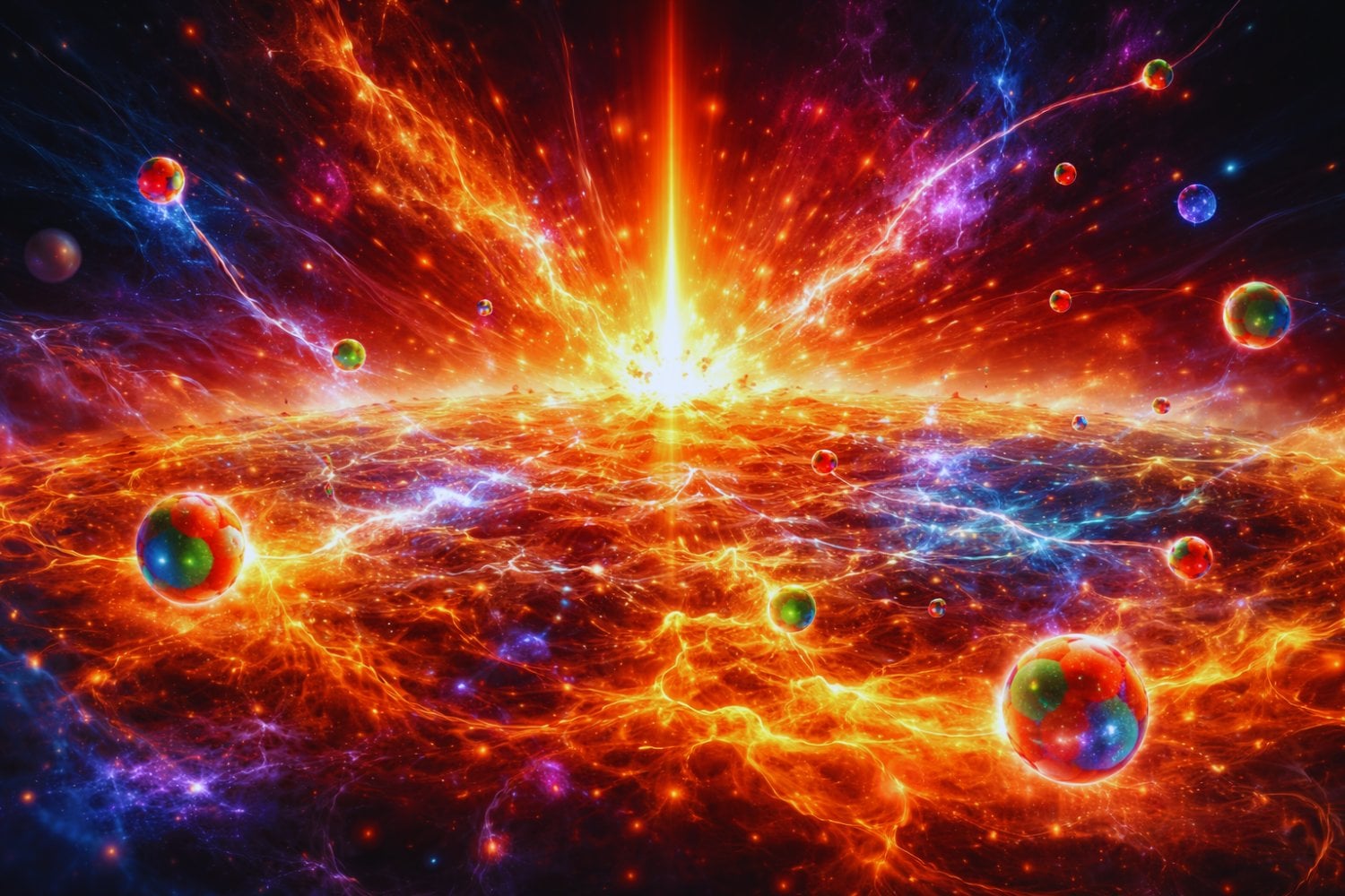 La materia tras el Big Bang no era un caos de partículas como pensábamos. Un experimento en el CERN muestra que se comportaba como un fluido, con ondas y “estelas” como en un océano